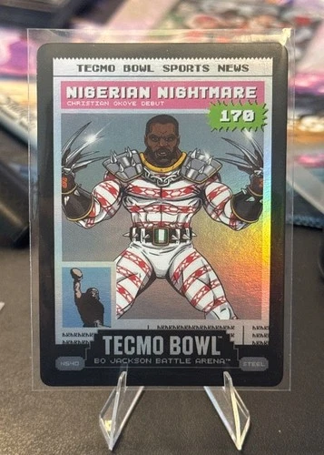 Nigerian Nightmare - Bo Jackson Battle Arena - Christian Okoye - Tecmo News