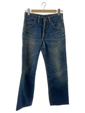 Lee Straight Pants 70s 200 Side Black Tags with Initial Ears Semi Automatic