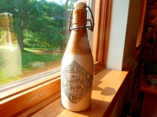 Antique Francis Drake Ginger Beer Bottle /Opener