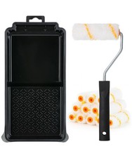 Bates- 4 Inch Paint Roller Kit, 14 pcs, Small 1x Black 