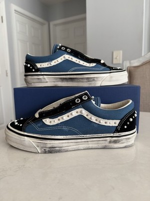 Size 9 Men Vans Premium OTW Old Skool 36 LX Pearlized Navy Blue