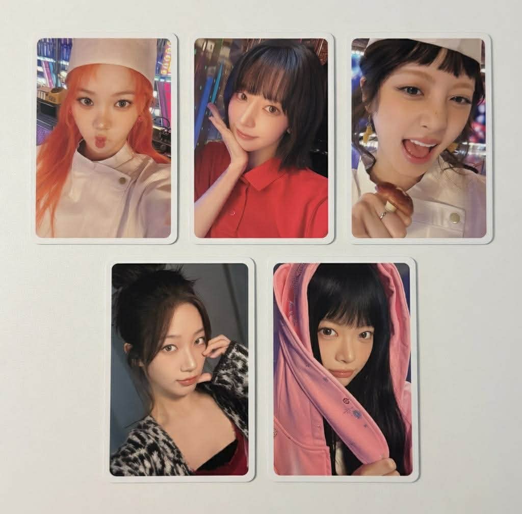 LE SSERAFIM OFFICIAL SPAGHETTI ALBUM MAKESTAR TAIPEI POB PHOTOCARD