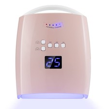 48W Rechargeable UV Nail Lamp,Cordless Professional Nail Art Lights Manicure ...