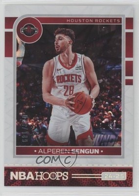 2024-25 Panini NBA Hoops White Explosion 70/149 Alperen Sengun #210 0h6w