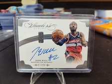 2013-14 Panini Flawless - Nba Signatures John Wall #NB-JW Silver /20  (AU)