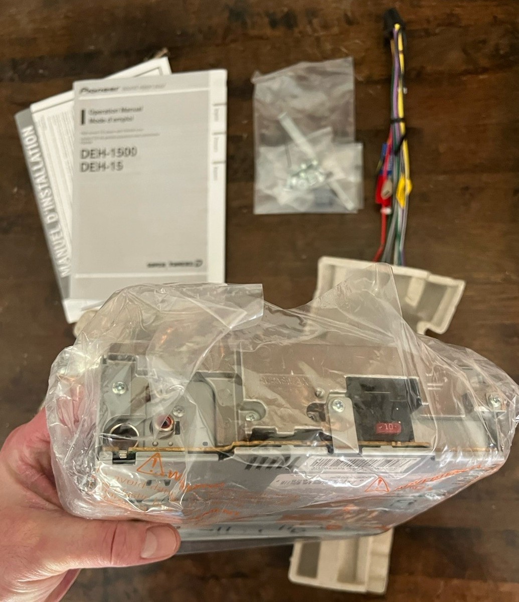 Pioneer DEH-1500 CD Player In Dash Receiver for sale online Pioneer DEH-1500 CD Player In Dash Receiver for sale online