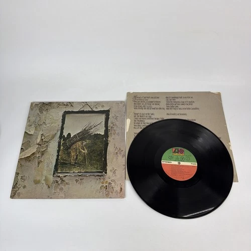 Led Zeppelin IV "Zoso" LP Record Stairway To Heaven 1971 Atlantic  SD 19129