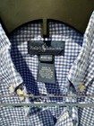 Boys Ralph Lauren Blue/ White Long Sleeve Button Down Shirt - Size M (10-12) — photo 4