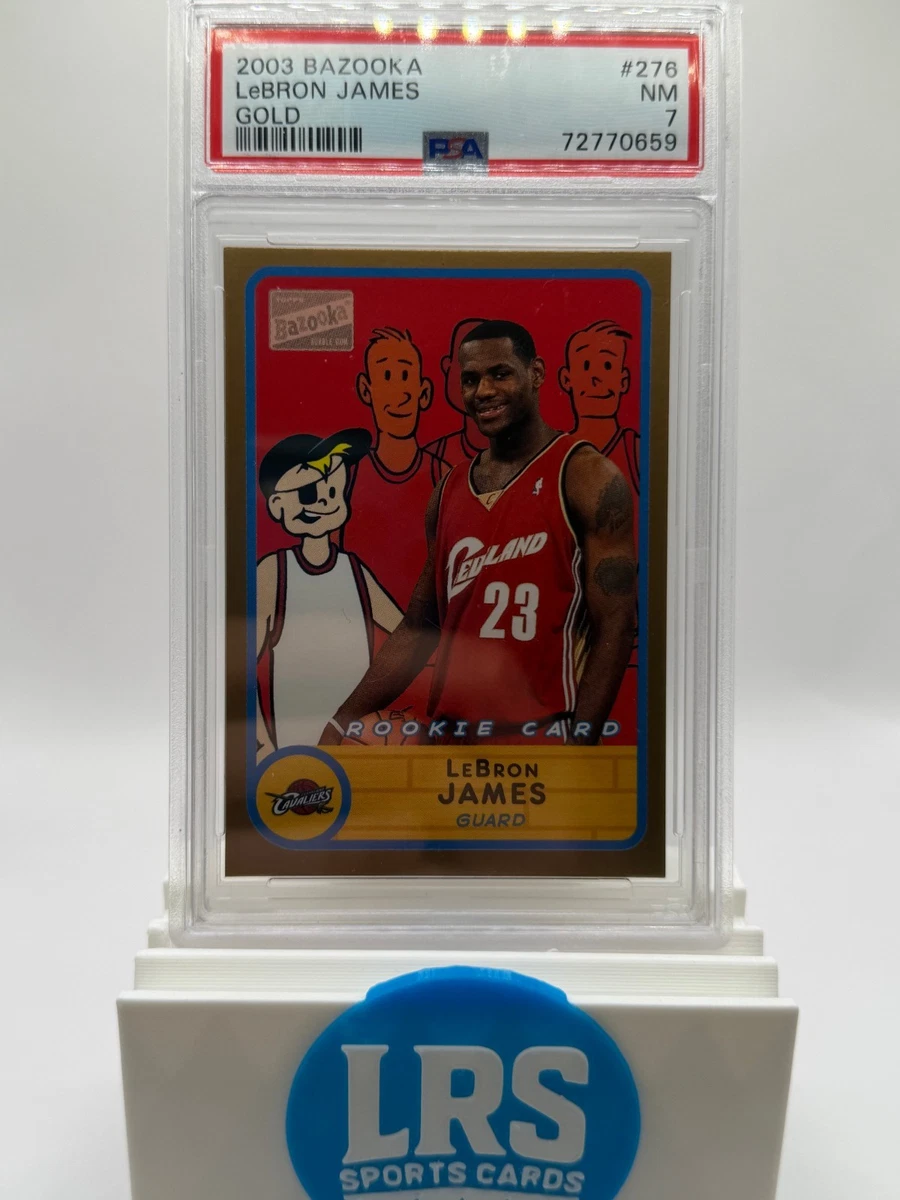 Bazooka LeBron James Basketball Sports Trading Card Singles for