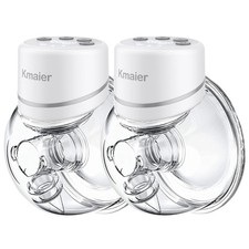 Wearable Breast Pump Hands Free, Ultra Quiet Electric Breast Pump, 24mm Flang...