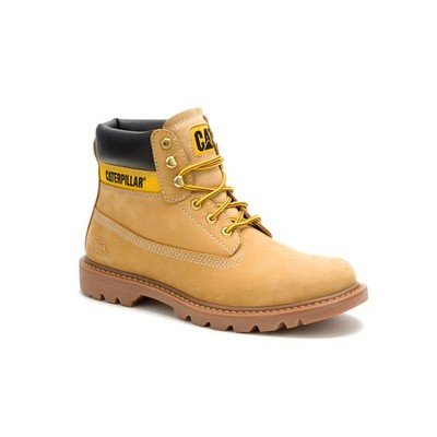 Caterpillar Colorado 2.0 Traktor Leder Herren Honig Stiefel