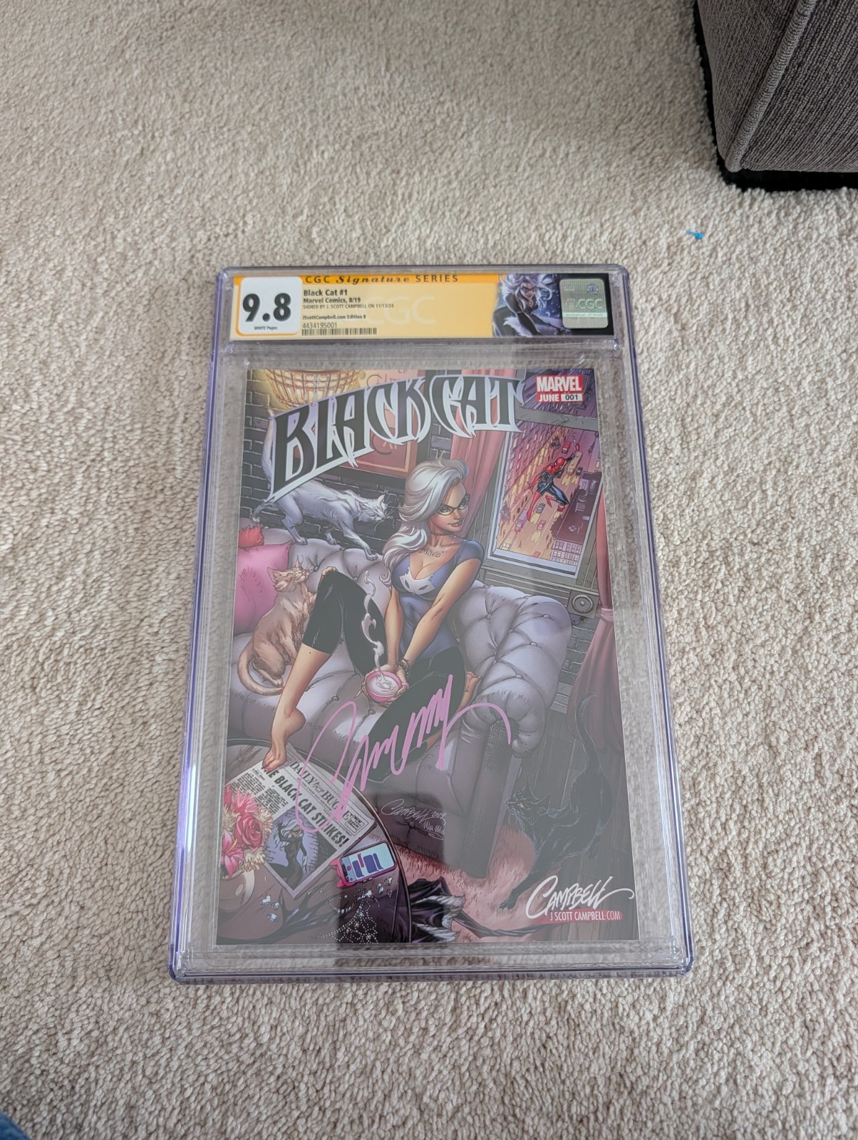 Black Cat #1 (ComicXposure Campbell Edition B) Value - GoCollect