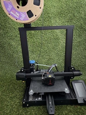 Ender 3 Neo V2 3D Printer LCD Screen with Spool holder
