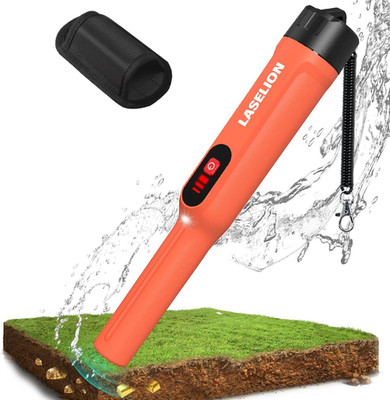 LASELION Metalldetektor Pin Pointer Professional IP68 360 Grad Erkennung Orange