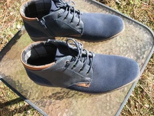 *NWOB* Bruno Marc Men's Chukka Suede Leather Ankle Boots SIZE 9 Shoes ADAM-H1