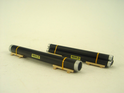 Stahlbauröhren - 2x Ladegut  Bauer Spur N - 1:160 Güterwagen Zubehör  1106    #E | Zustand: Neu