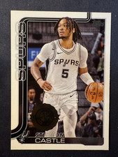 2025 Topps #197 Stephon Castle San Antonio Spurs