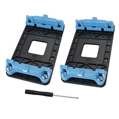 2PCS CPU Fan Bracket Base, Radiator Bracket for AM2+/AM3+/FM1/FM2 Socket 