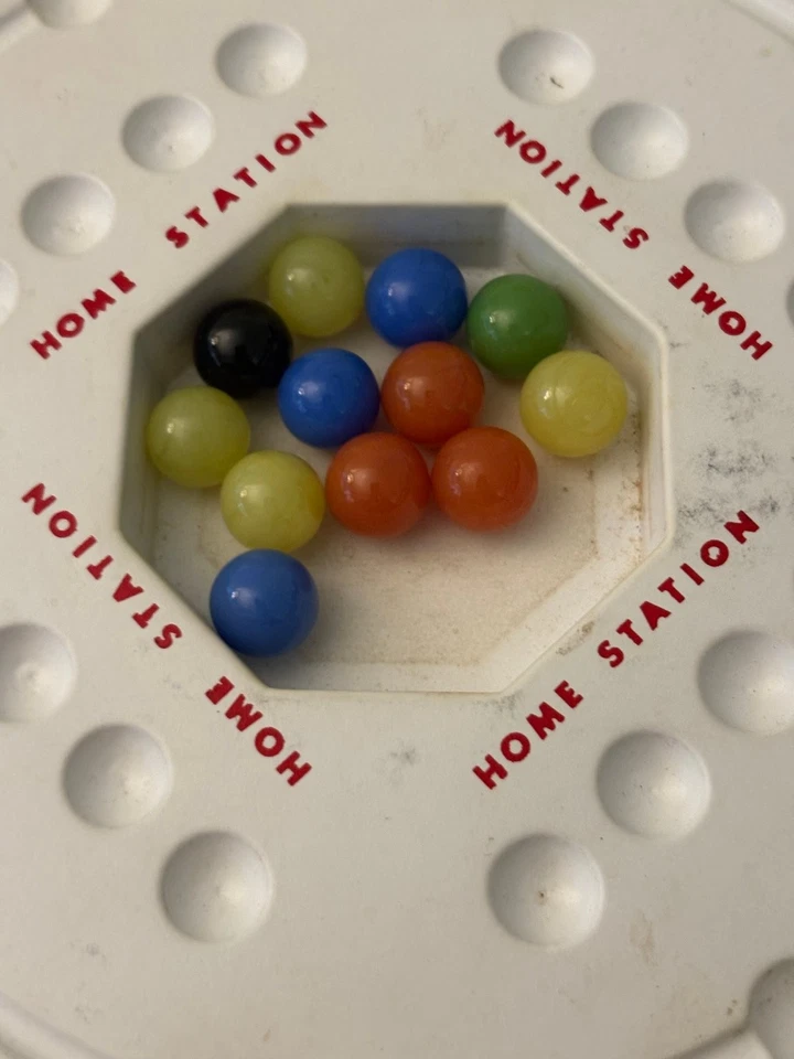 Black Ball Express Schaper Board Game Vintage Marble 1950s Classic - Image 3 of 4