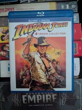 Indiana Jones 4-Movie Collection Blu-ray Like New Mint