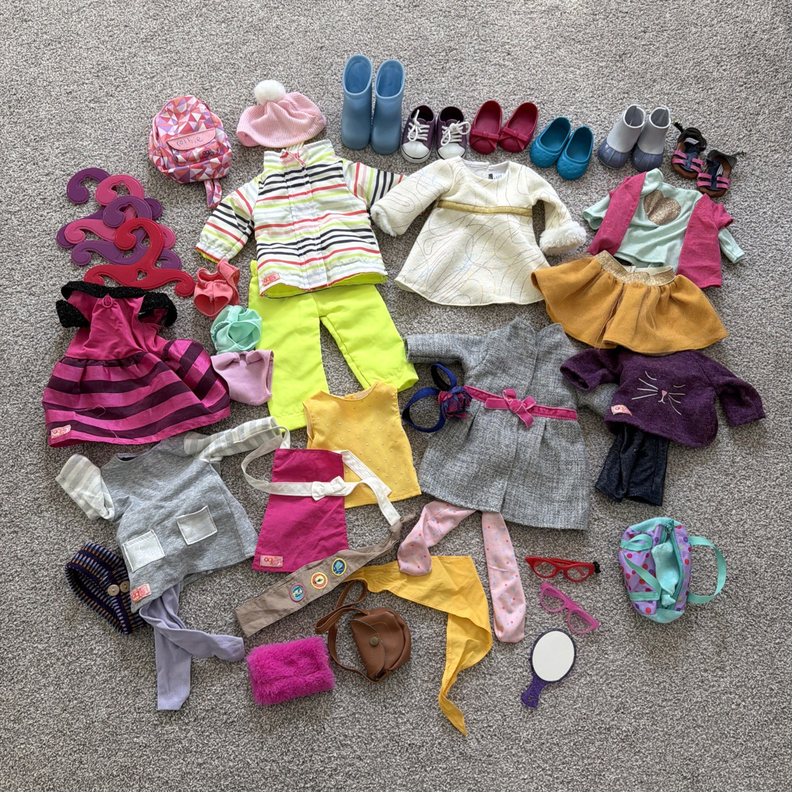 Accessories Shoes Boots Hanger Jacket Dress Lot