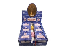 Nag Champa Satya Sai Baba Temple Incense Cones Carton, 12 Box