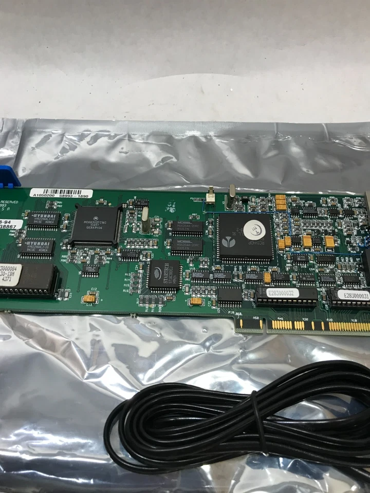 IBM 92G8867 MCA MICRO CANAL 14.4 DATA/FAX MÓDEM/A ADAPTADOR 25H3321 SIN PROBAR -DW Foto 3 de 4