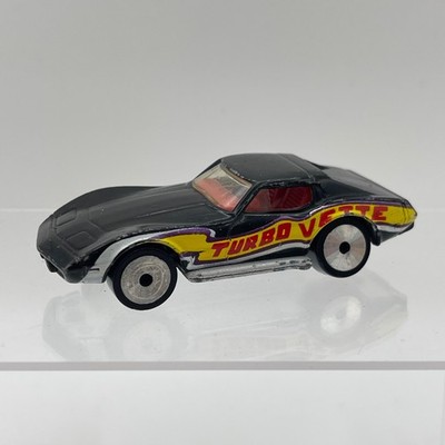 Vintage 1979 Matchbox Superfast schwarz Chevrolet Corvette Turbo Vette Diecast D3
