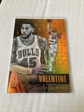2017-18 Essentials Basketball Orange #38 Denzel Valentine Bulls