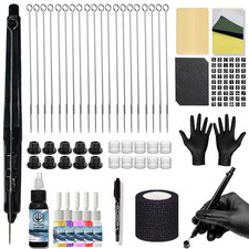 Poseidon Hand Poke a Stick Tattoo Kit Stick Hand Tool Kit for Beginner