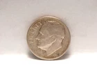 USA, 1954-P Roosevelt Dime, KM195, silver, .0723oz., Fine, scratch, NR, 2-3