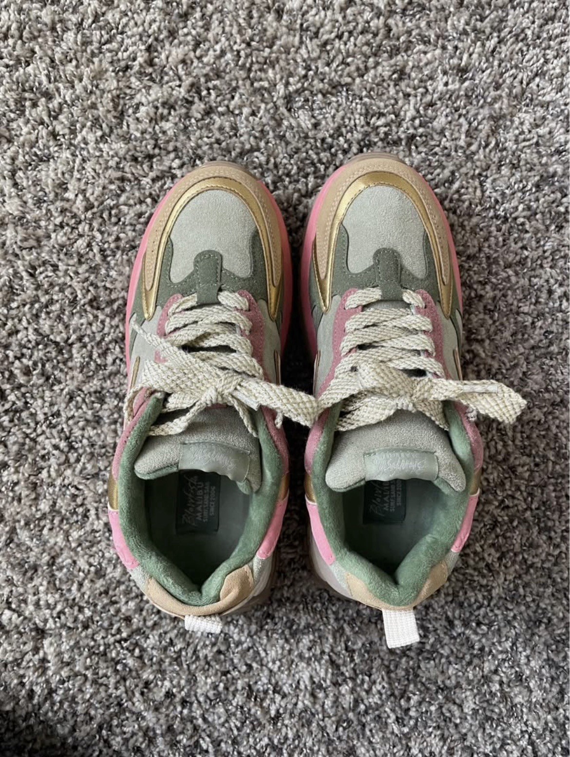 SAINT LAURENT Sneakers multicolore Blowfish Malibu donna taglia 7 5