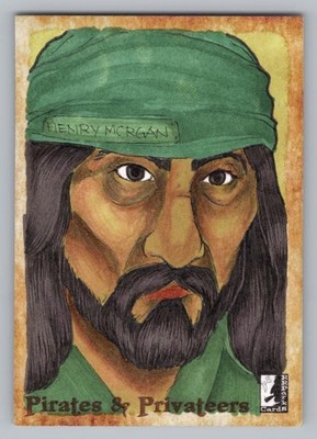 Pirates & Privateers Trading Cards Series 1. Keith Adrian Derla Sketch Card 2024