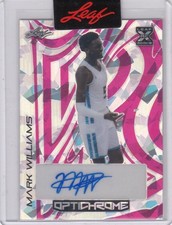 2023 Mark Williams Leaf Optichrome Pink Ice AUTO PRE PRODUCTION PROOF 1/1 - Duke