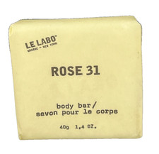 NEW Le Labo Rose 31 Body Bar 40g New 