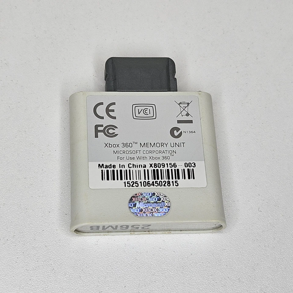 Microsoft Xbox 360 256MB White Memory Unit Card X809156-003 OEM 256 MB - Image 2 of 3