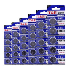 2032 Coin Cell Battery CR2032 CR2025 CR2016 CR2430 CR2450 3V Car Key Batteries