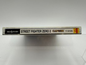 STREET FIGHTER ZERO 2 Japan Sega Saturn With Case & Manual US Seller SAT0223