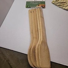 5 Piece Bamboo Utensil Set Culinary Elements