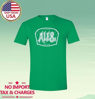 Ale-8-One Soft Drink Men's Green Size S-5XL
