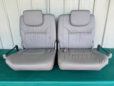 2003-2009 Toyota 4runner Third 3rd Row Rear Seats Color Beige Tan Leather