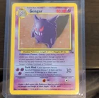 Pokémon Gengar Fossil 5/62 - Holo Rare Damaged/HP