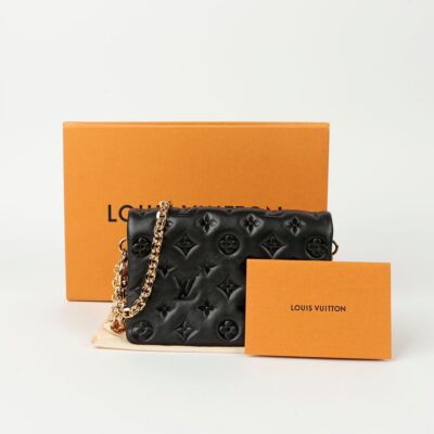Louis Vuitton M80742 Pochette Coussin Chain Pouch Crossbody Louis Vuitton M80742 Pochette Coussin Chain Pouch Crossbody