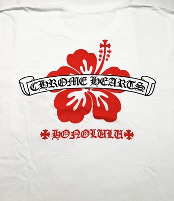 Chrome Hearts Honolulu Exclusive Hibiscus Longsleeve Large RARE
