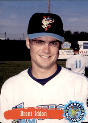 1995 Everett Aquasox Team Issue #11 Brent Iddon Forestville Sydney Australia