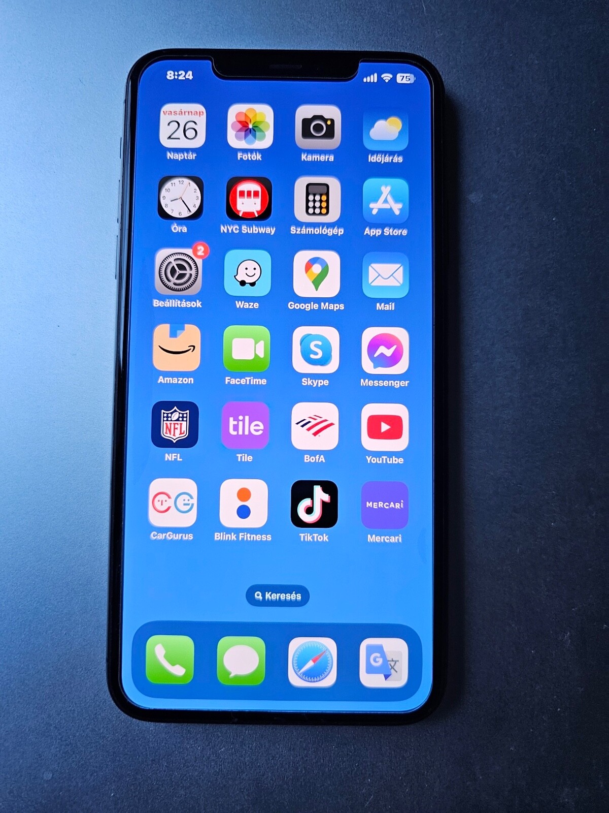 TikTok installed Apple iPhone 11 Pro Max - 256 GB - matte Gray (Unlocked)