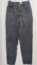 Womens Gitano Black Mom Style Jeans Size 10 Tall