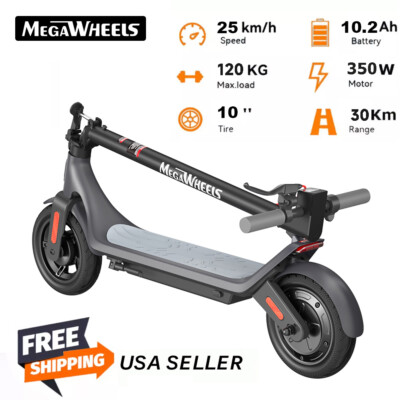 350W 10'' ELECTRIC SCOOTER 10.2AH 30KM LONG RANGE E-SCOOTER FOR ADULT COMMUTER