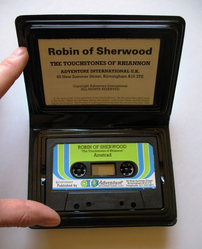 game amstrad game amstrad ROBIN OF SHERWOOD game THE TOUCHSTONES OF RHIANNON - Picture 4 of 11