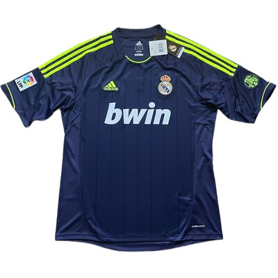 2012/13 Real Madrid Away Jersey #7 Ronaldo Large adidas Soccer La